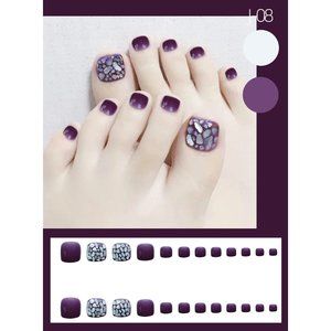 Press-on nails glue-on nails artificial nails fake